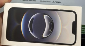 New
													Apple iPhone 16e - Verizon, Black, 128 GB, A3212, photo 1 of 1