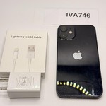 Good Apple iPhone 12 Mini - Unlocked, Black, 128 GB, A2176