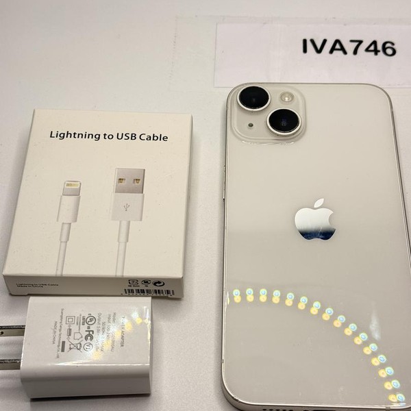 Apple iPhone 14 - Unlocked, 256 GB, Starlight, A2649