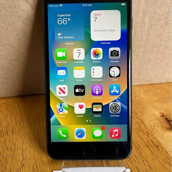 Apple iPhone 8 Plus - Unlocked, 64 GB, Gray, A1864