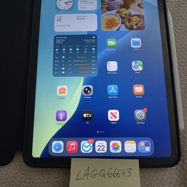 Apple iPad Pro 11 inch 4th Gen 2022 - Wi-Fi, 128 GB, Gray