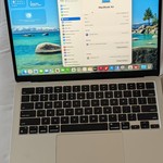 Good MacBook Air 2022 (M2) - 13 inch - 256 GB, Starlight, 8 GB, Apple M2