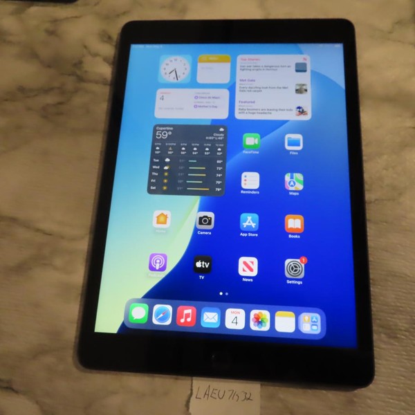 Apple iPad (9th Gen) - Unlocked, 64 GB, Gray, A2603