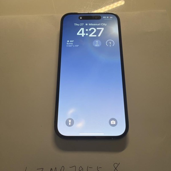 Apple iPhone 14 Pro - Unlocked, 256 GB, Purple, A2650