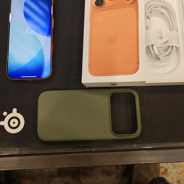 Apple iPhone 17 Pro - Unlocked, 256 GB, Cosmic Orange, A3256