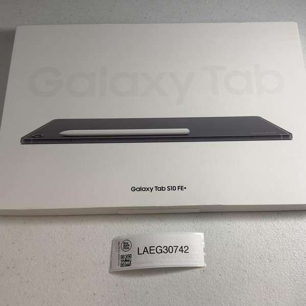 Samsung Galaxy Tab S10 FE+ Plus - Wi-Fi, 128 GB, Gray, 8 GB, SM-X620