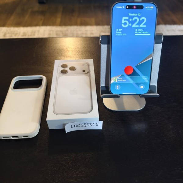 Apple iPhone 17 Pro - Unlocked, 256 GB, Silver, A3256