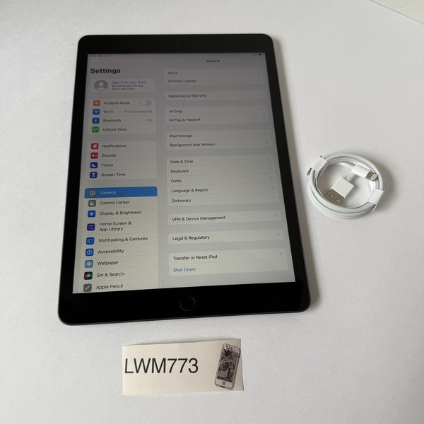 Apple iPad 9th Gen - Unlocked, 64 GB, Gray, A2603