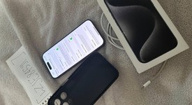 Good
													Apple iPhone 15 Pro - Unlocked, Black, 128 GB, A2848, photo 1 of 6
