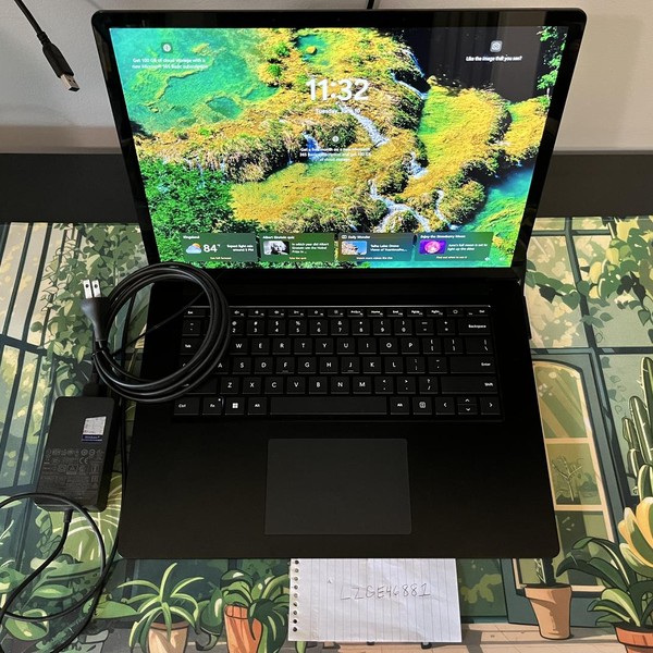 Microsoft Surface Laptop 5 - 256 GB, Black, 16 GB, Intel Core i7, 15 inch