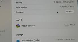 Good
													MacBook Air 2019 - 13" - I5, Gray, 128 GB, 8 GB, photo 5 of 9