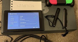 Good
													Nintendo Switch - Pink & Green, 32 GB, photo 1 of 4