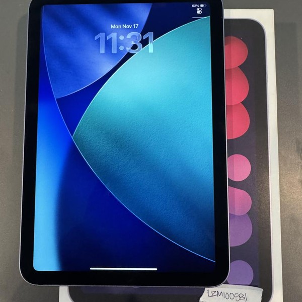 Apple iPad Mini 6th Gen - Wi-Fi, 64 GB, Purple, A2567