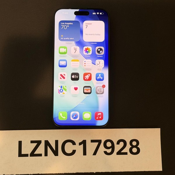 Apple iPhone 16 Pro Max - Unlocked, 1 TB, Black, A3084