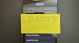 Fair
													Samsung Galaxy S21 5G - AT&T, Gray, 128 GB, 8 GB, SM-G991U, photo 1 of 8