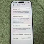 Good Apple iPhone 16 Pro Max - Unlocked, 512 GB, Natural, A3084
