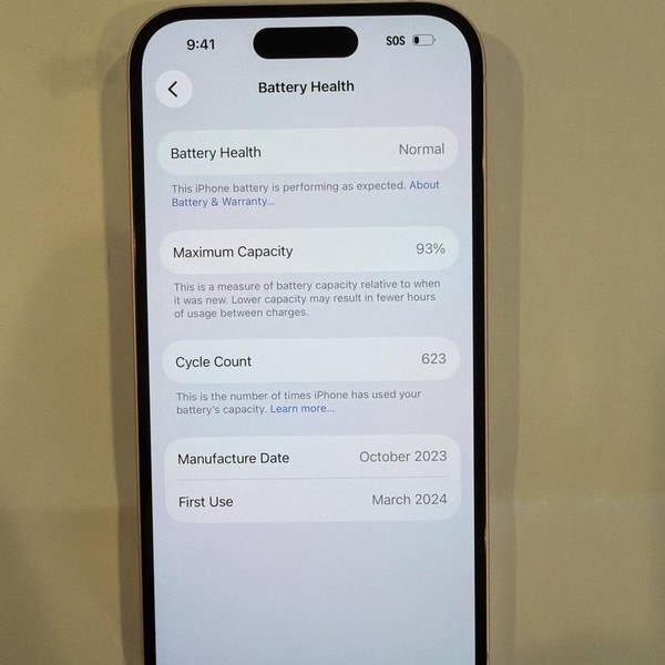 Apple iPhone 15 - Unlocked, 256 GB, Pink, A2846