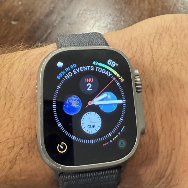 Apple Watch Ultra 49mm - Unlocked, Titanium, A2622