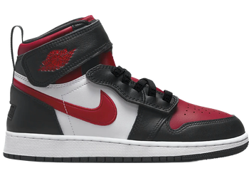 Jordan 1 High FlyEase Black White Fire Red (GS) for sale