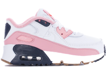 Nike Air Max 90 White Pink Glaze Navy (TD) for sale