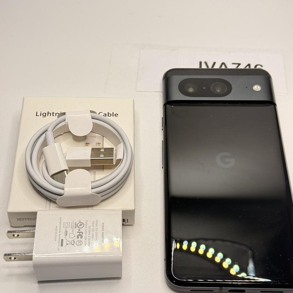 Google Pixel 8 - Unlocked, 128 GB, Obsidian, 8 GB, G9BQD, Sub-6 5G