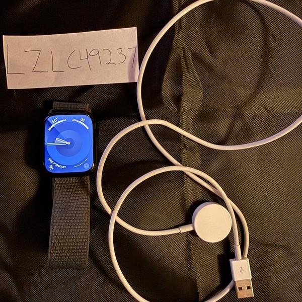 Apple Watch Series 9 45mm - Unlocked, Midnight, A2984 - Cellular, Aluminum