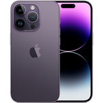 Apple iPhone 14 Pro Max - Unlocked, Purple, 256 GB, A2651