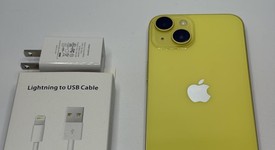 Mint
													Apple iPhone 14 - Unlocked, Yellow, 256 GB, A2649, photo 4 of 4