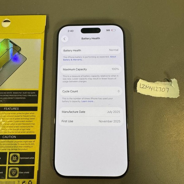 Apple iPhone 17 - Unlocked, 256 GB, Black, A3258