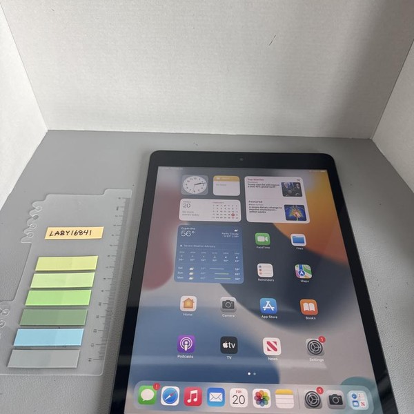 Apple iPad 9th Gen - Wi-Fi, 64 GB, Gray, A2602