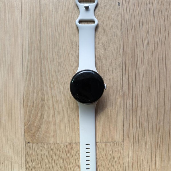 Google Pixel Watch 4 - Google Fi, Silver, 41mm, LTE