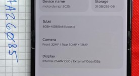 Good
													Motorola Razr (2025) - Verizon, Blue, 256 GB, 8 GB, photo 1 of 7