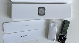 Good
													Apple Watch Series 8 45mm - Silver, A2771 - GPS, Aluminum, photo 1 of 13