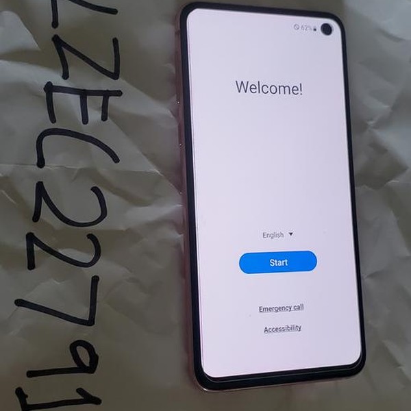 Samsung Galaxy S10e - Unlocked, 128 GB, Pink, 6 GB, SM-G970U1