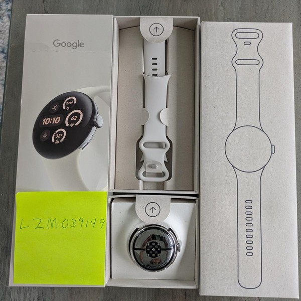 Google Pixel Watch 3 - Unlocked, Black, 41mm, LTE