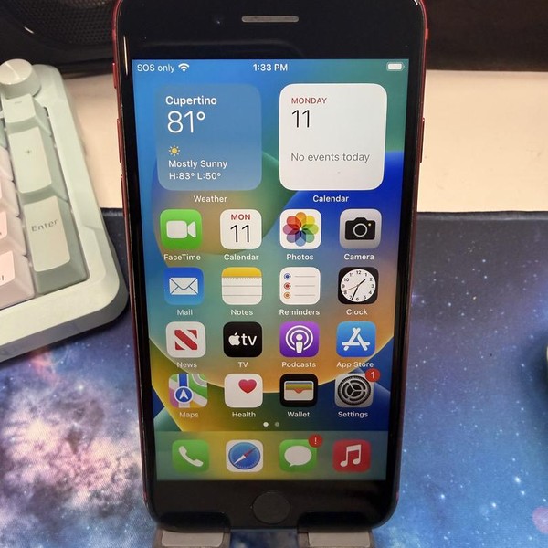 Apple iPhone 8 - Unlocked, 64 GB, Red, A1905, GSM