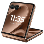 Motorola Razr Plus (2025) - Unlocked, PANTONE Mocha Mousse, 256 GB, 12 GB