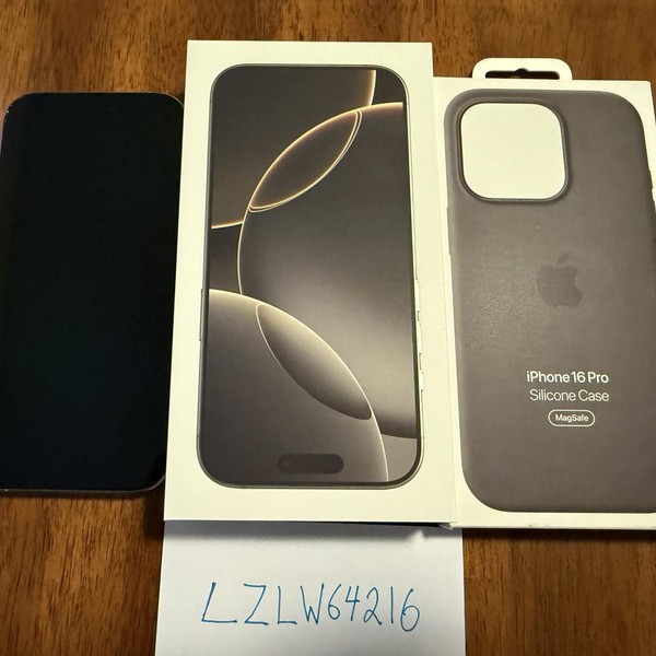 Apple iPhone 16 Pro - Unlocked, 256 GB, Natural, A3083