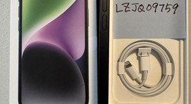 Good
													Apple iPhone 14 - Unlocked, Midnight, 128 GB, A2649, photo 3 of 9