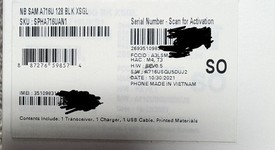 Good
													Samsung Galaxy A71 5G - T-Mobile, Black, 128 GB, 6 GB, SM-A716U, photo 2 of 9