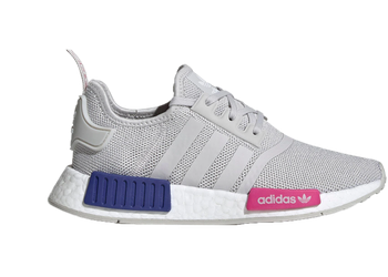 adidas NMD R1 Grey One Grey One Shock Pink (GS) for sale