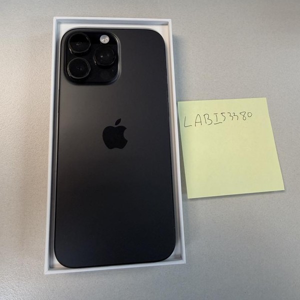 Apple iPhone 16 Pro Max - Unlocked, 256 GB, Black, A3084