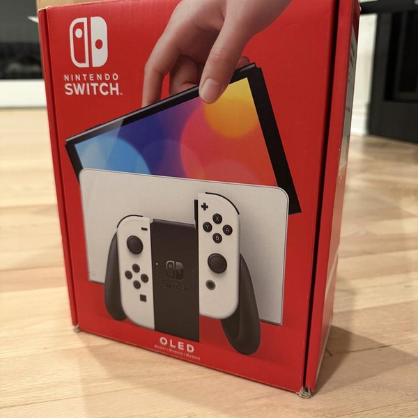 Nintendo Switch - OLED - 64 GB, White