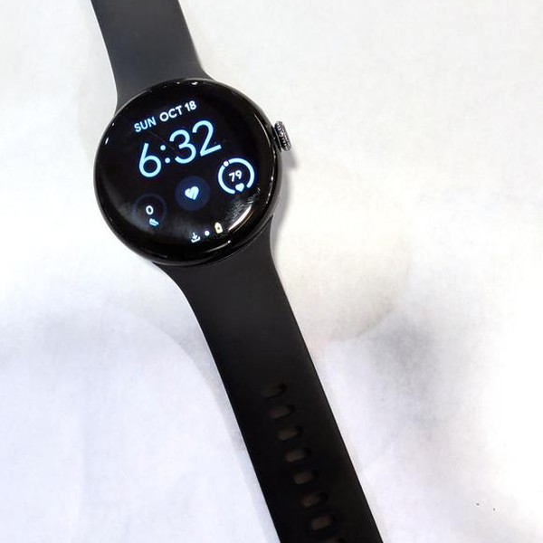 Google Pixel Watch 3 - Wi-Fi, Silver, 45mm, Wi-Fi