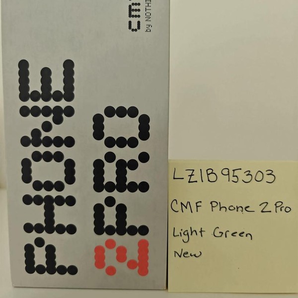 CMF Phone 2 Pro - Unlocked Non-US, Light Green, 256 GB, 8 GB