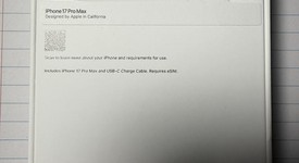 New
													Apple iPhone 17 Pro Max - Unlocked, Deep Blue, 1 TB, A3257, photo 4 of 6