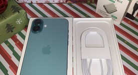Mint
													Apple iPhone 16 Plus - Unlocked, Teal, 256 GB, A3082, photo 1 of 7
