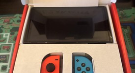 Good
													Nintendo Switch - OLED - Red & Blue, 64 GB, photo 3 of 14