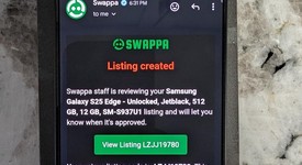 Mint
													Samsung Galaxy S25 Edge - Unlocked, Jetblack, 512 GB, 12 GB, SM-S937U1, photo 1 of 9