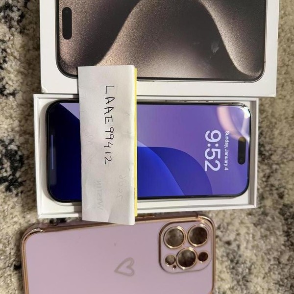 Apple iPhone 15 Pro - Unlocked, 256 GB, Natural, A2848